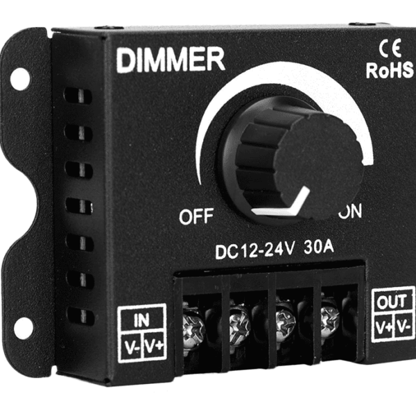 Εξωτερικό Dimmer Knob 12-24 Volt 30 Ampere