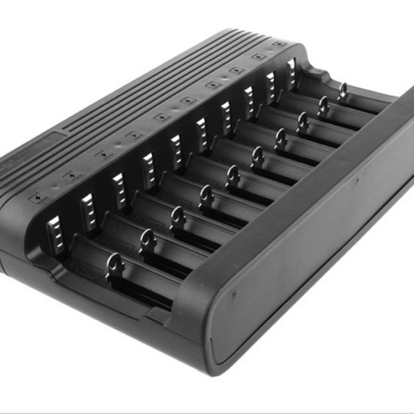 MS-10810A 10-slot IMR/Li-ion Battery Charger