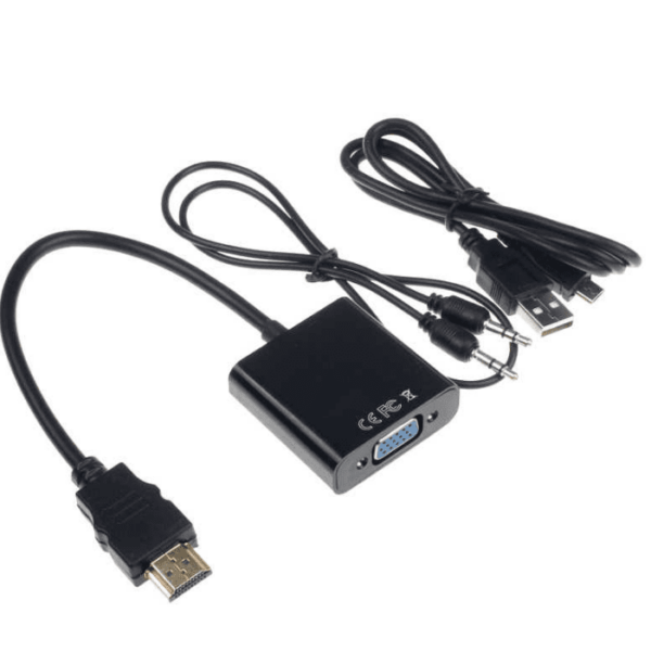 HDMI to VGA Μετατροπέας Εικόνας & Ήχου με τροφοδοσια 5v 1080p για ps4