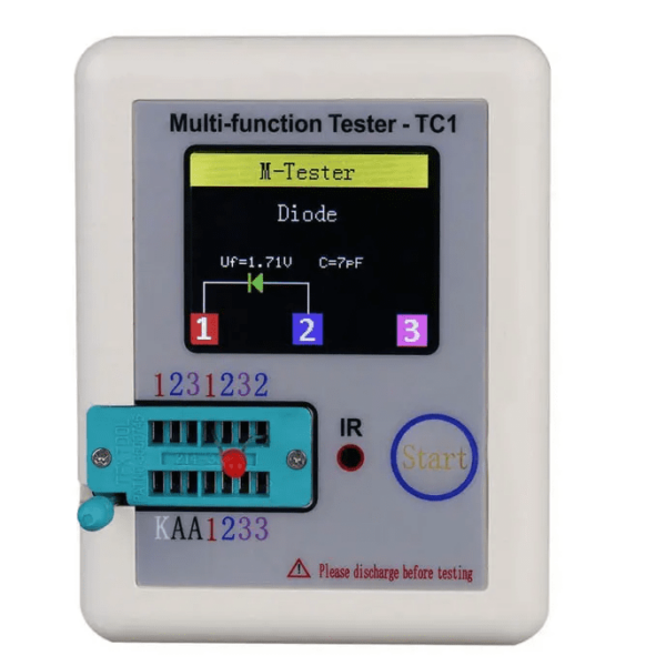 LCR-TC1 full color screenMultifunctional transistor tester