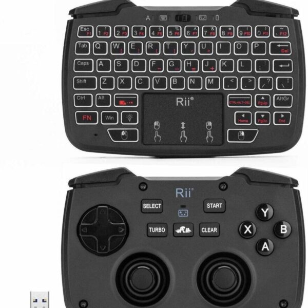 Rii RK707 mini wireless game controller mouse keyboard