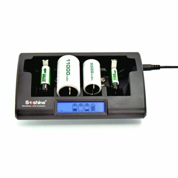 SOSHINE CD1 Battery Charger for NiCD & NiMh