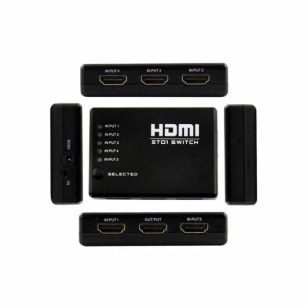 5T01 HDMI Switch 5 Ports 4Κ