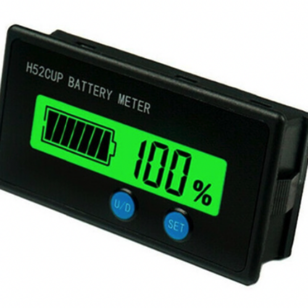 H52V210CUP1  lead-acid/lithium battery capacity display remaining power percentage voltmeter 9-100V