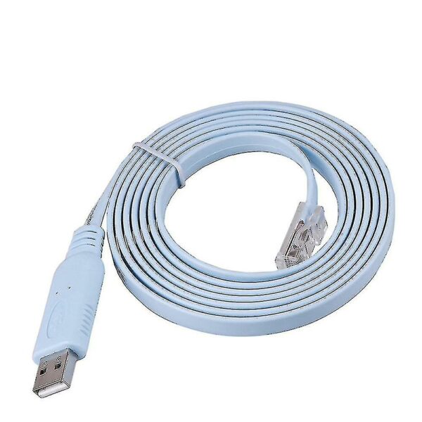 Ftdi Usb To Rj45 Console Cable For Cisco Router And Swtich  1,8M