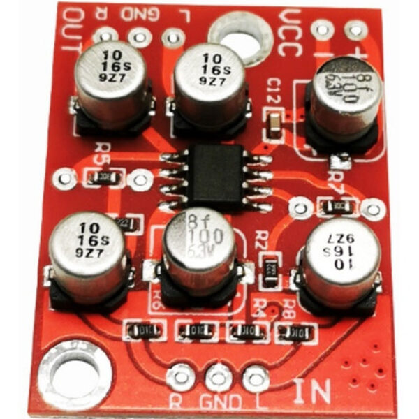 TDA1308 stereo preamplifier