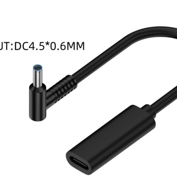 PD type-c Cable adaptor for 4.5*0.6mm HP