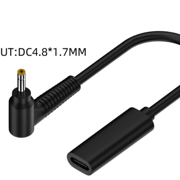 PD type-c Cable adaptor for 4.8*1.7mm